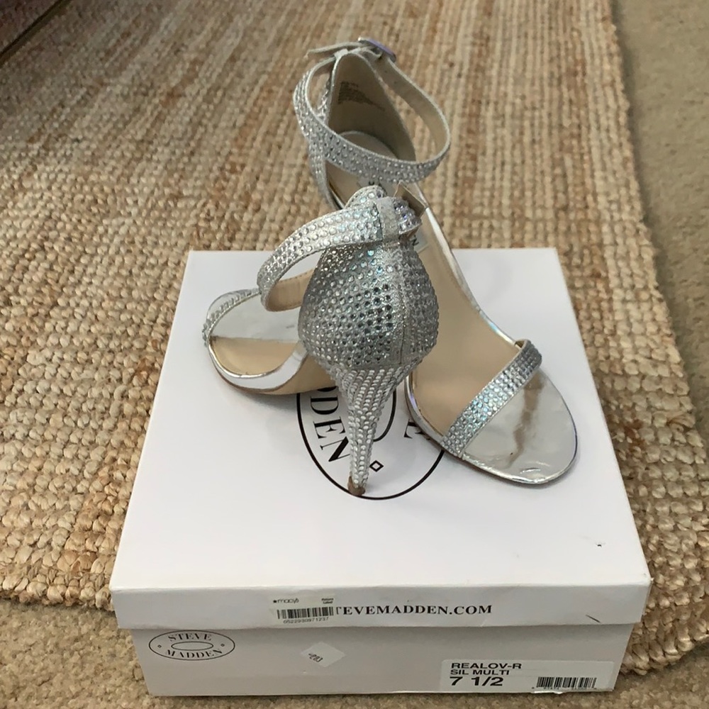 Steve Madden Realov-R-Silver/7.5